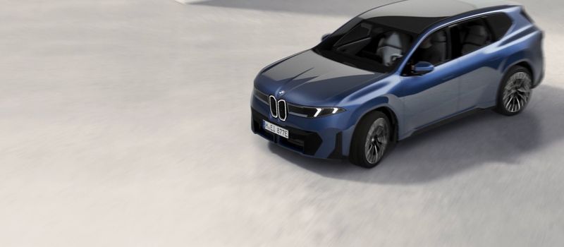Yeni BMW iX3, önden 3/4