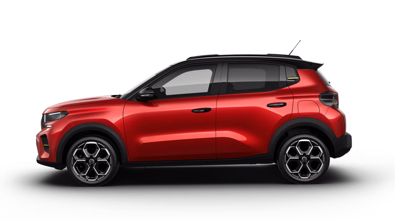 Citroën ë-C3, yandan