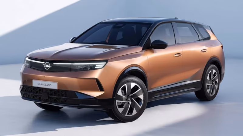 Opel Grandland Elektrik, önden üç çeyrek