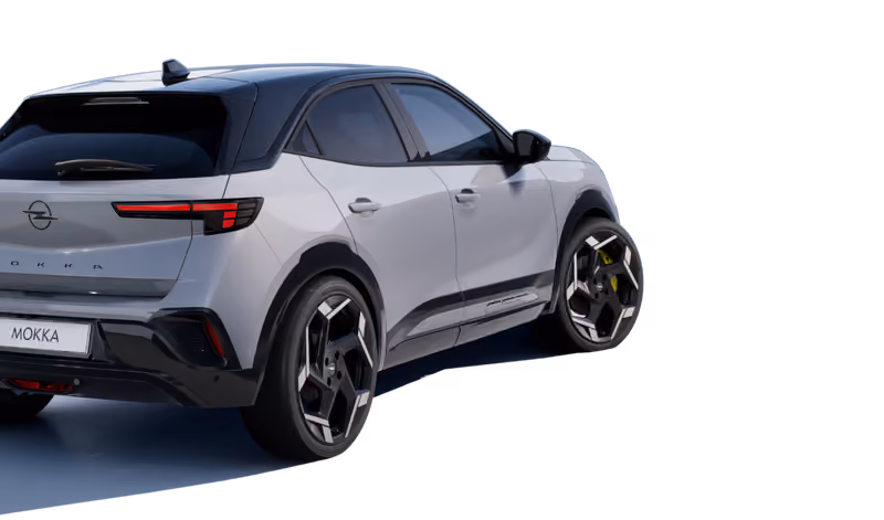 Opel Mokka GSE, arkadan üç çeyrek